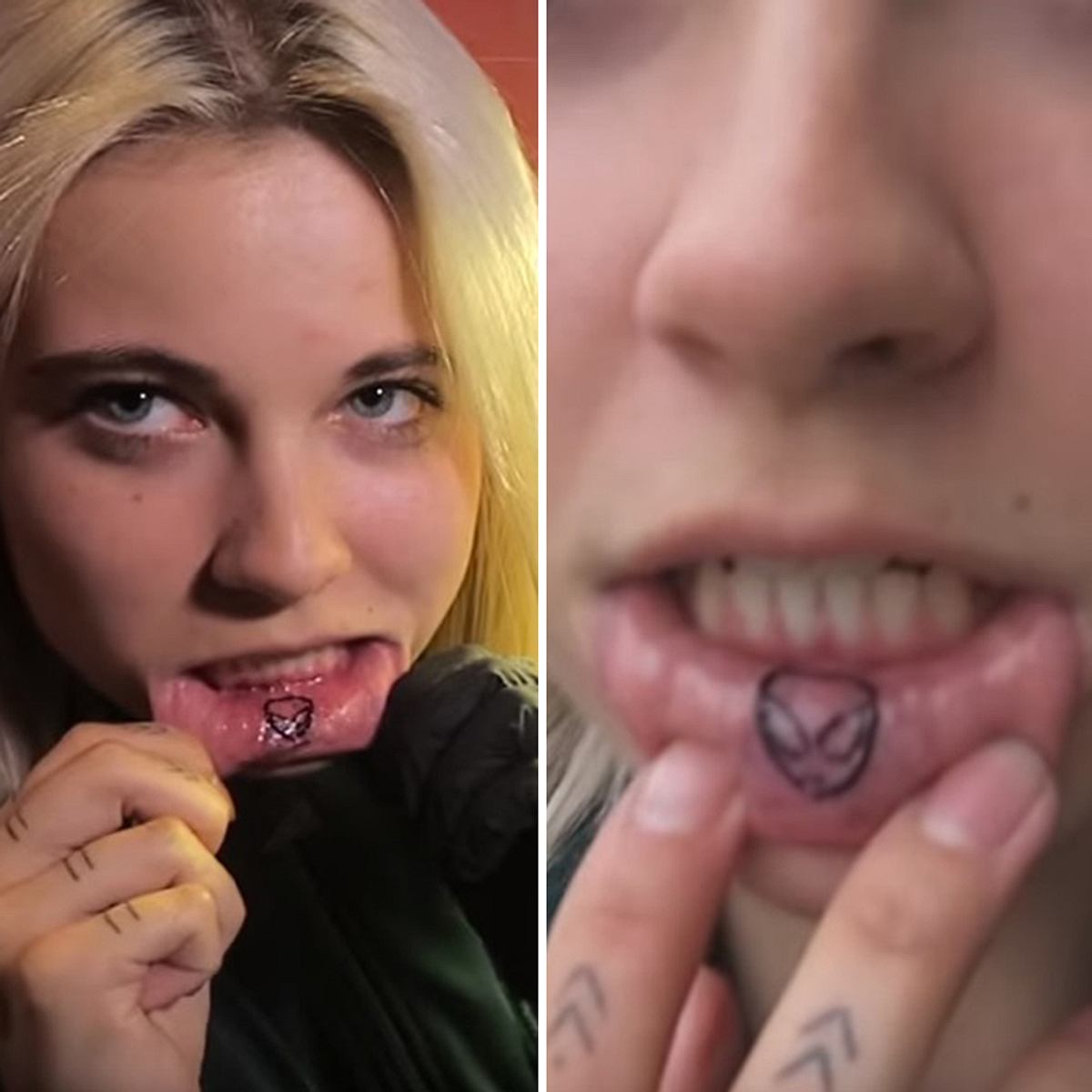 Melina Sophie hat ein neues Tattoo