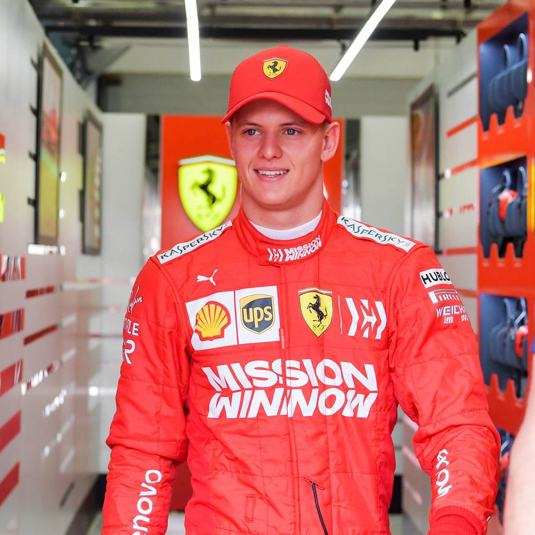 Mick Schumacher testet Ferrari