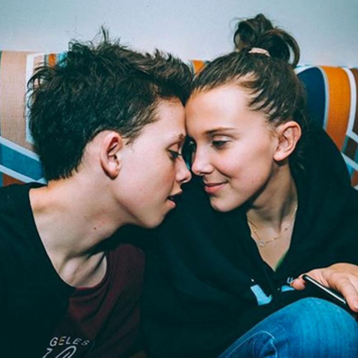 Millie Bobby Brown und Jacob Sartorius