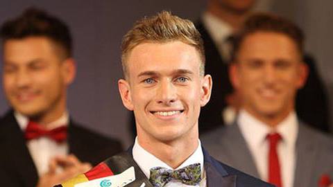 Robin Wolfinger (21) ist Mister Germany 2015 - Foto: Facebook / NonstopNews Standort Müritz