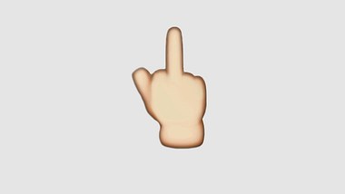 Mittelfinger Emoji - Foto: Twitter