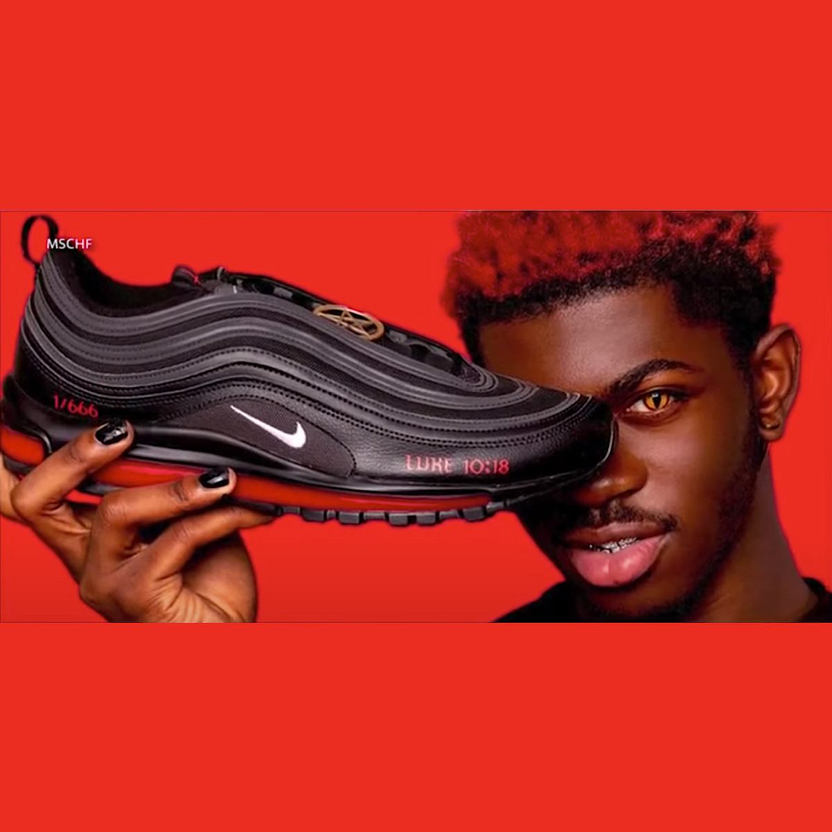 Lil Nas X Satan Shoe