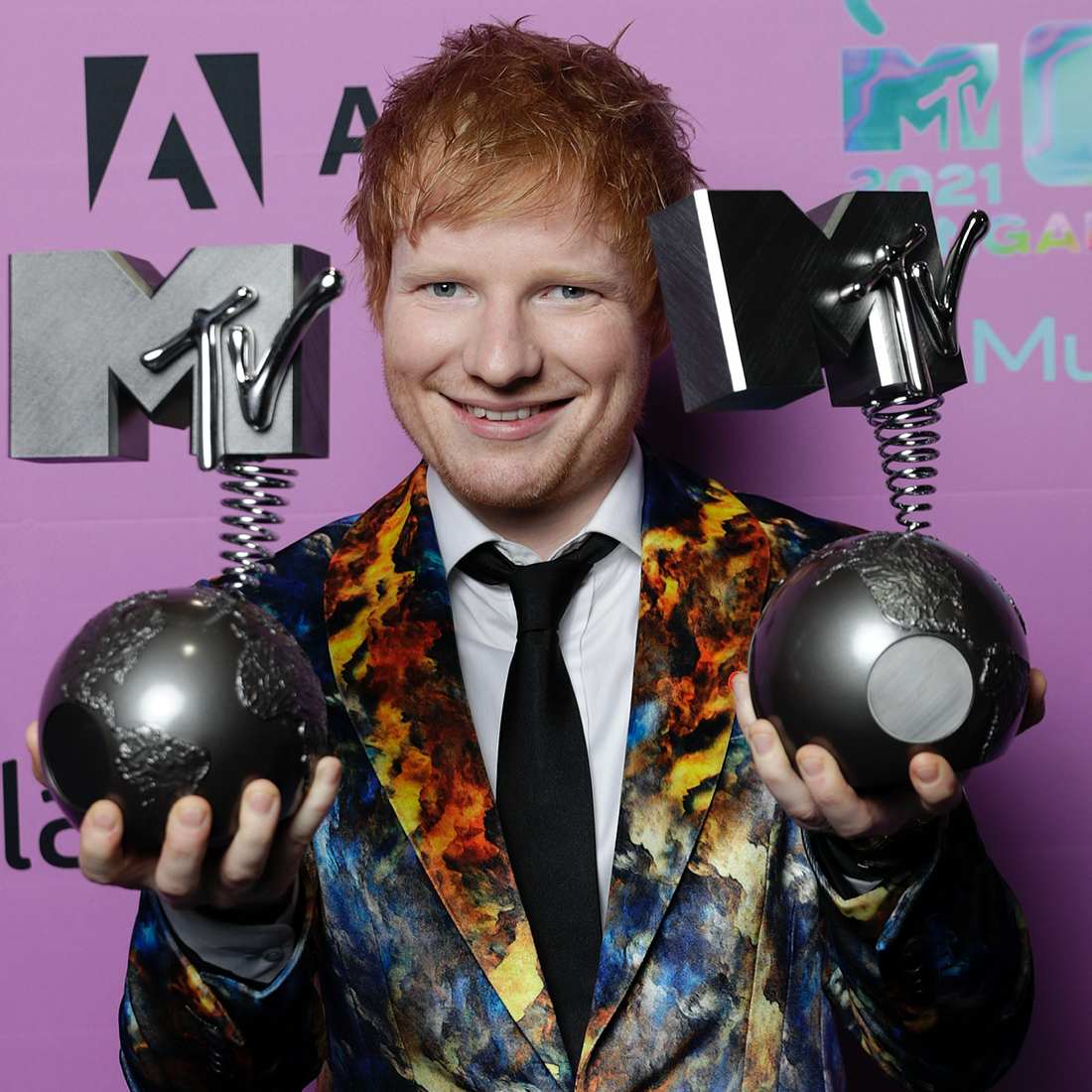 Ed Sheeran gehörte zu den großen Abräumern bei den MTV EMAs im vergangenen Jahr