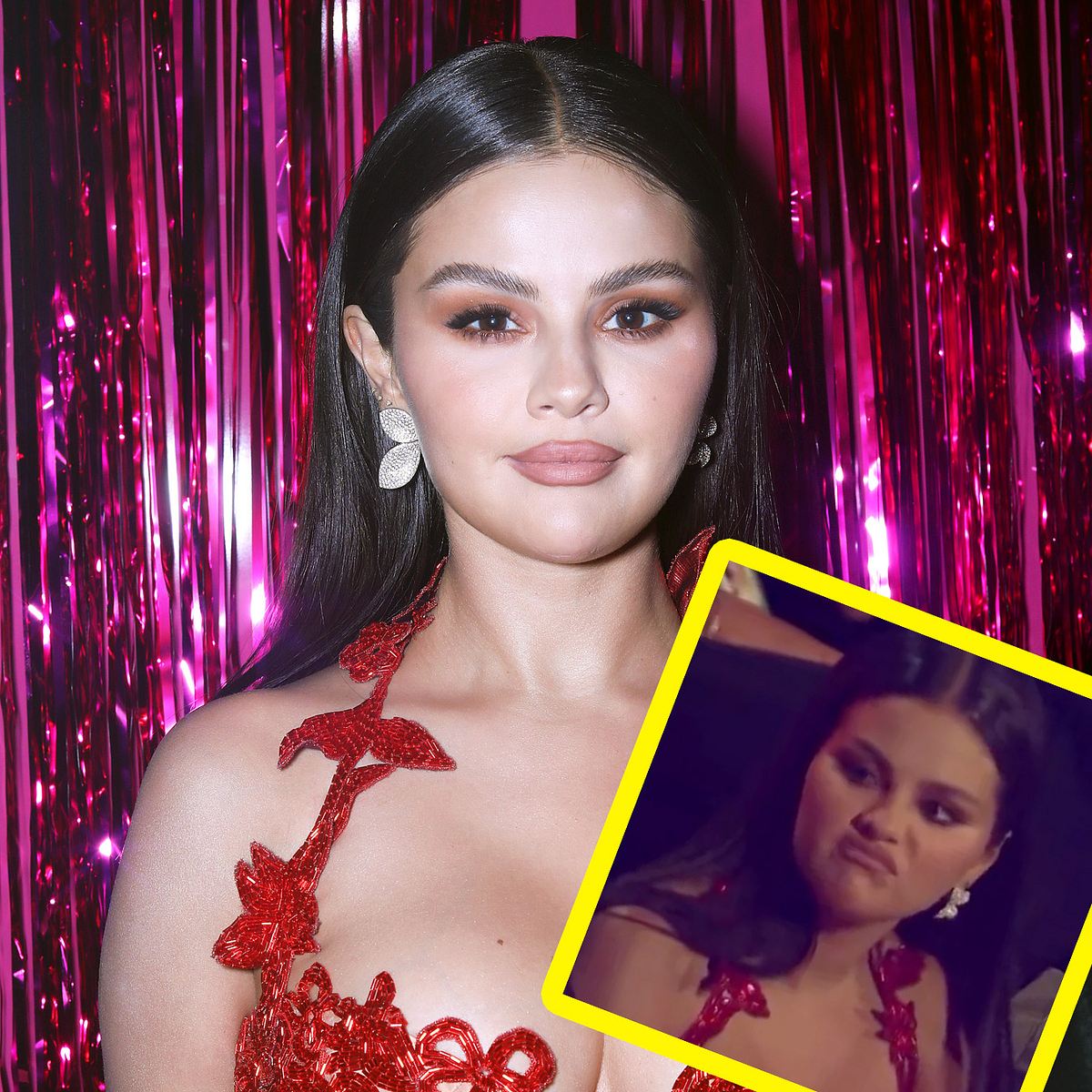 MTV VMAs: Selena Gomez Grimasse erklärt – angewidert von Chrsi Brown