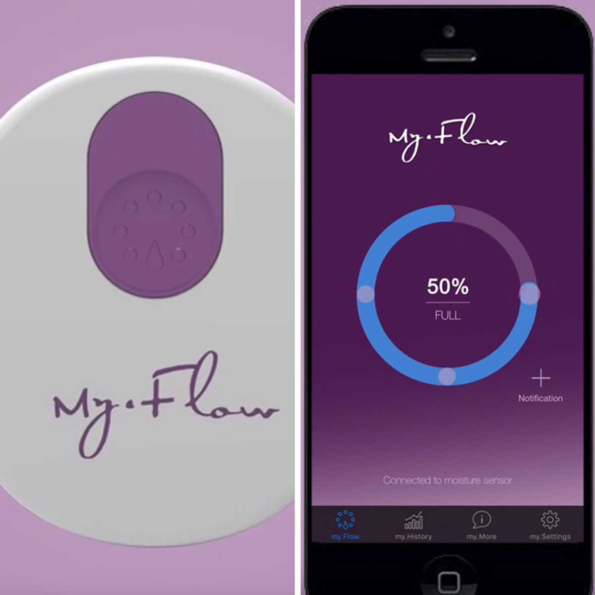 My.Flow: So sieht das erste Bluetooth-Tampon aus!