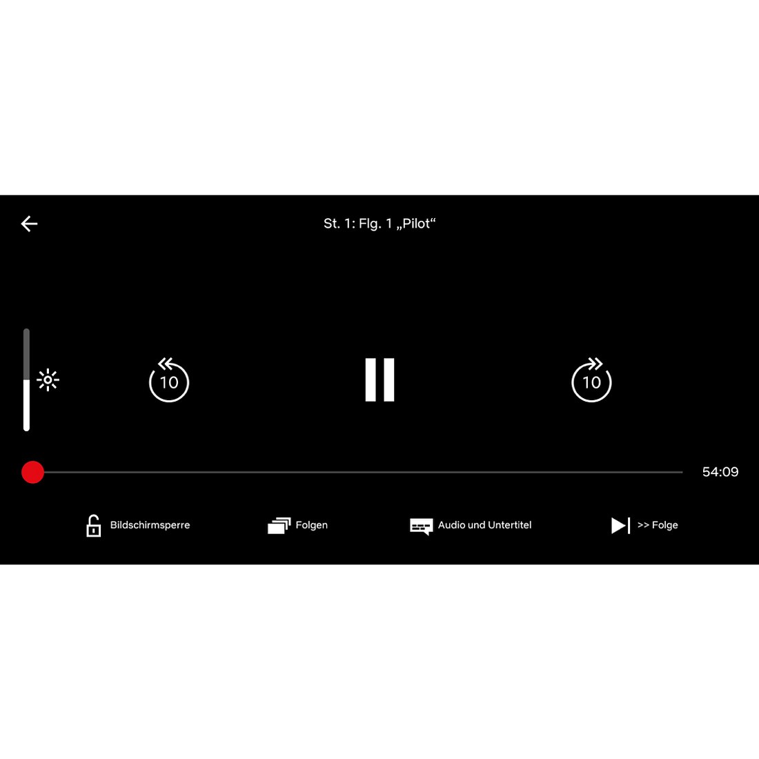 Netflix Bildschirmsperre