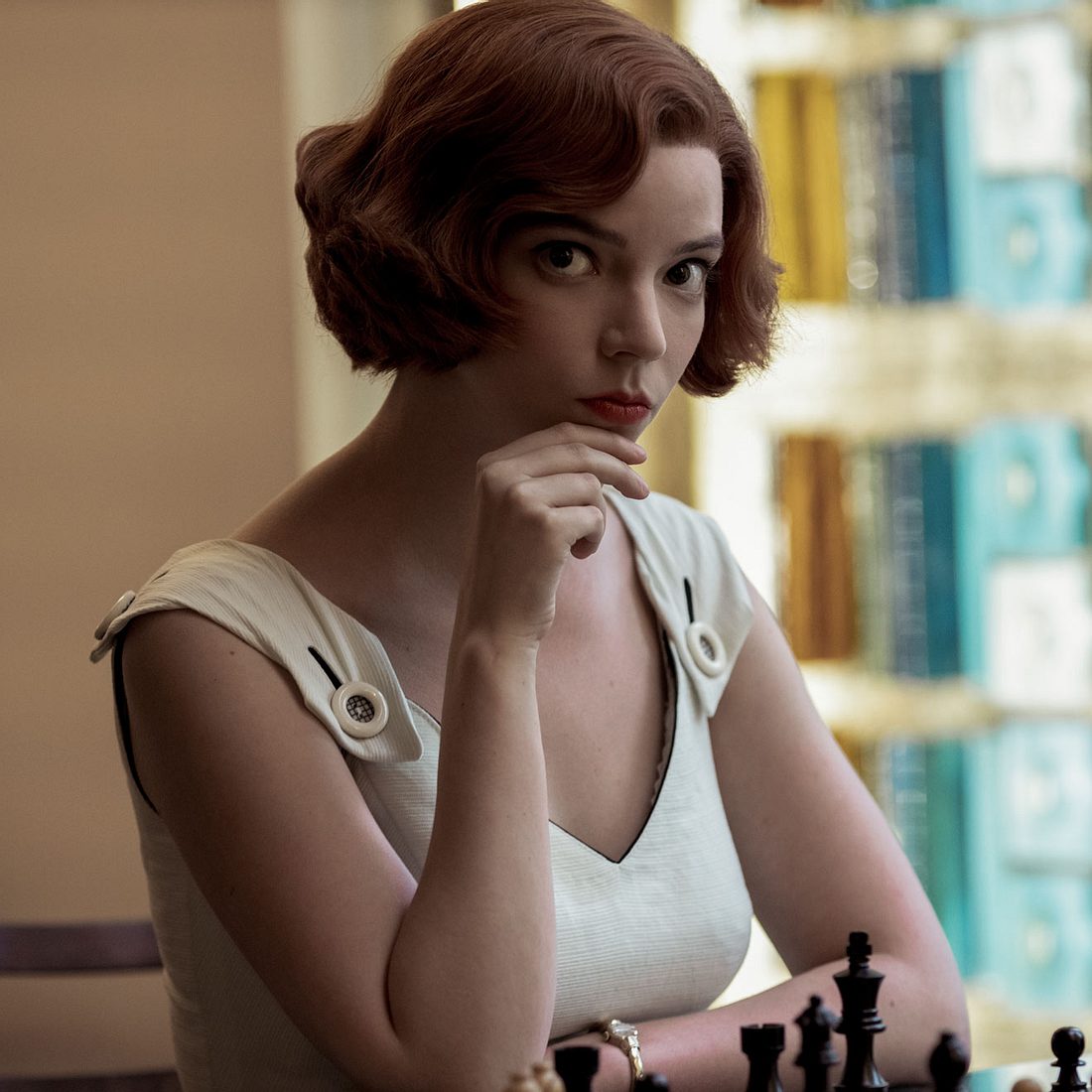 In Das Damengambit liegt Anya Taylor-Joy alias Bethdie Schach-Welt zu Füßen…