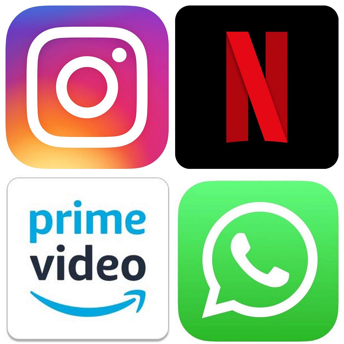 Instagram, Netflix, Amazon Prime Video und WhatsApp bringen immer wieder neue Features raus