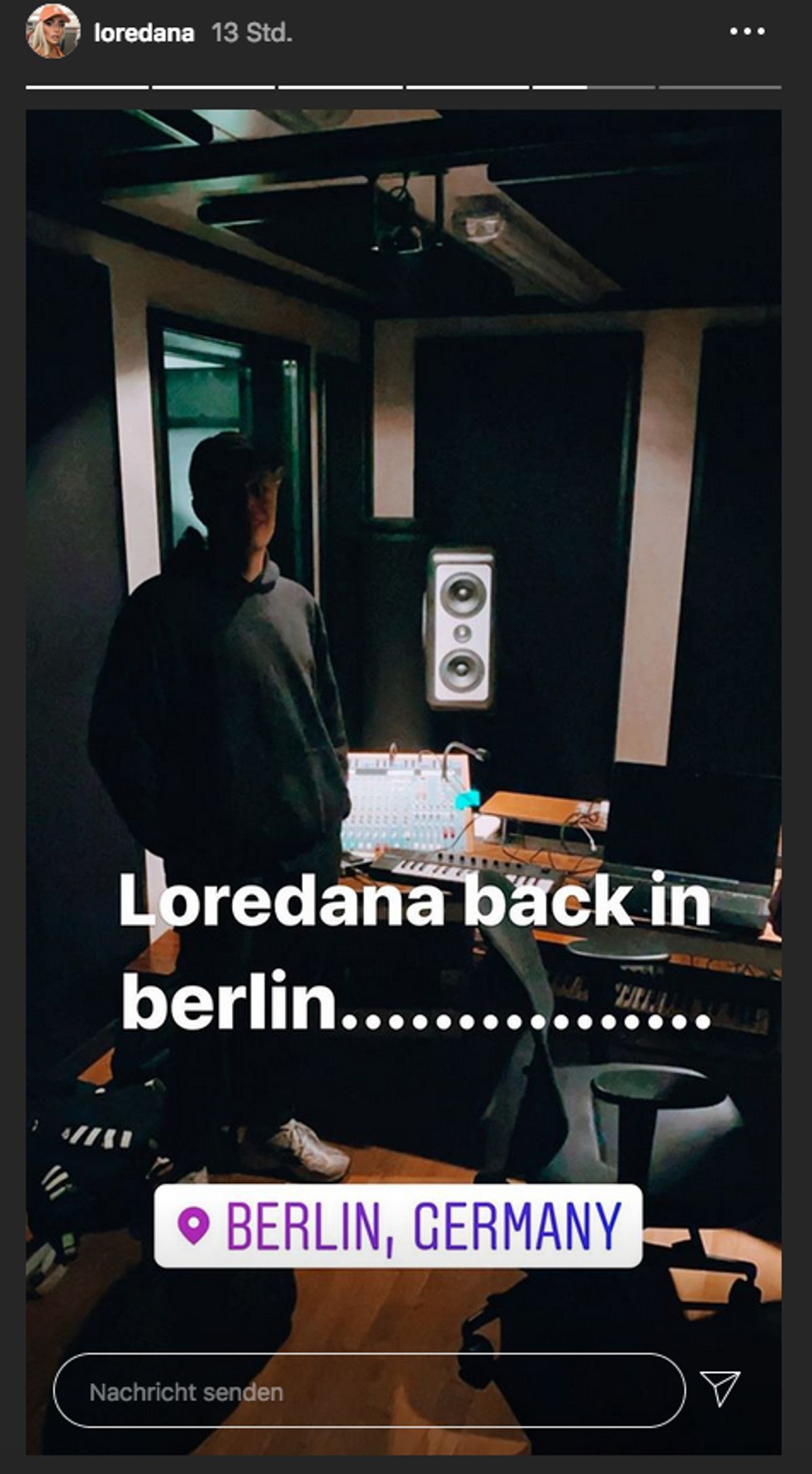 Neues Album? Loredana zurück im Studio