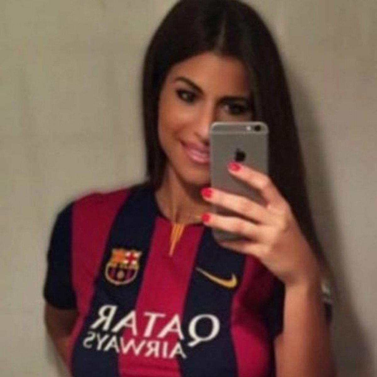 Wie passend: Elisabeth Martinez ist Fan des FC Barcelona