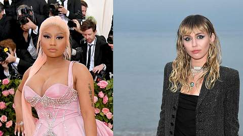 Nicki Minaj hat Miley Cyrus mal wieder angegriffen ... - Foto: Neilson Barnard/Getty Images