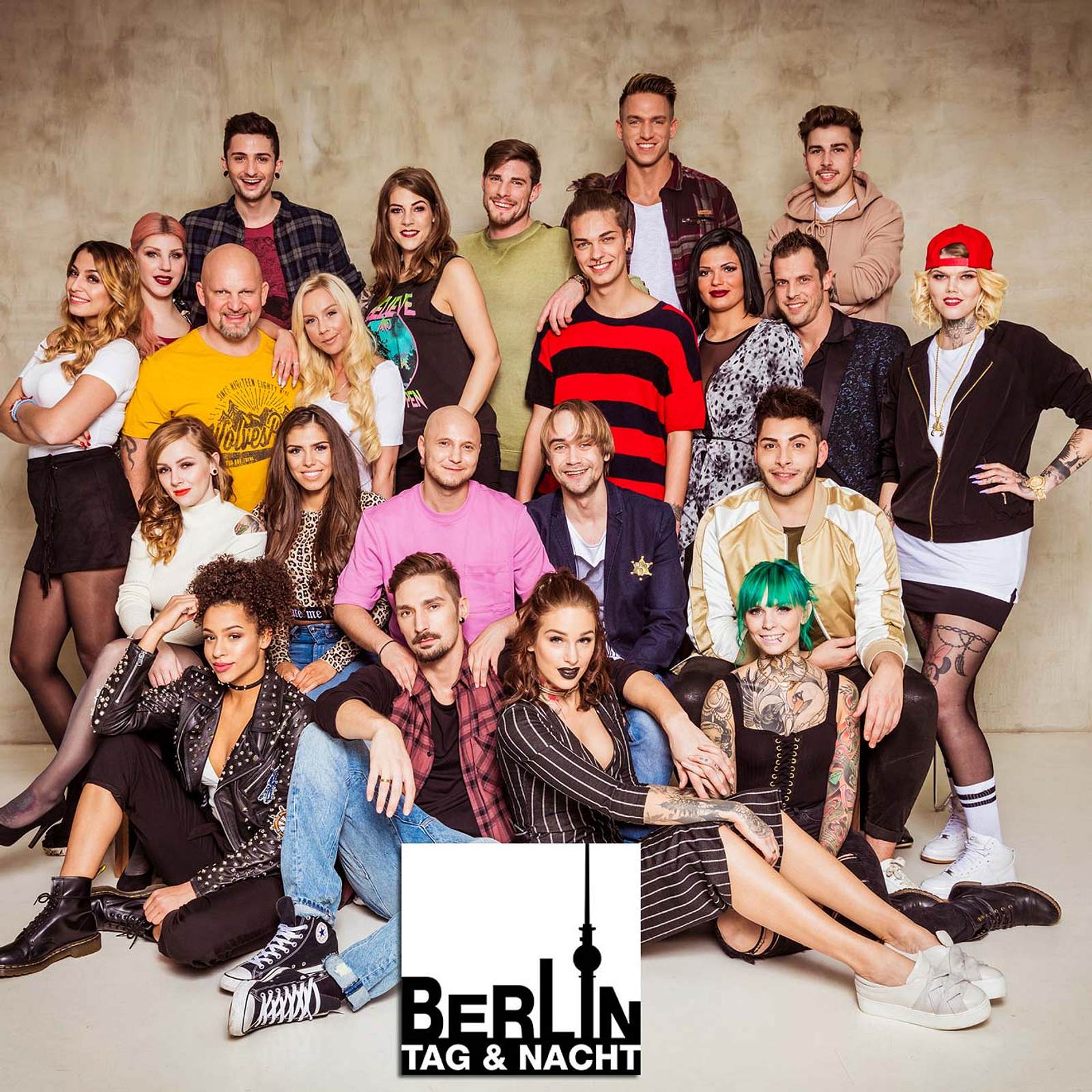 Wer waren die ersten Schauspieler bei Berlin Tag und Nacht?