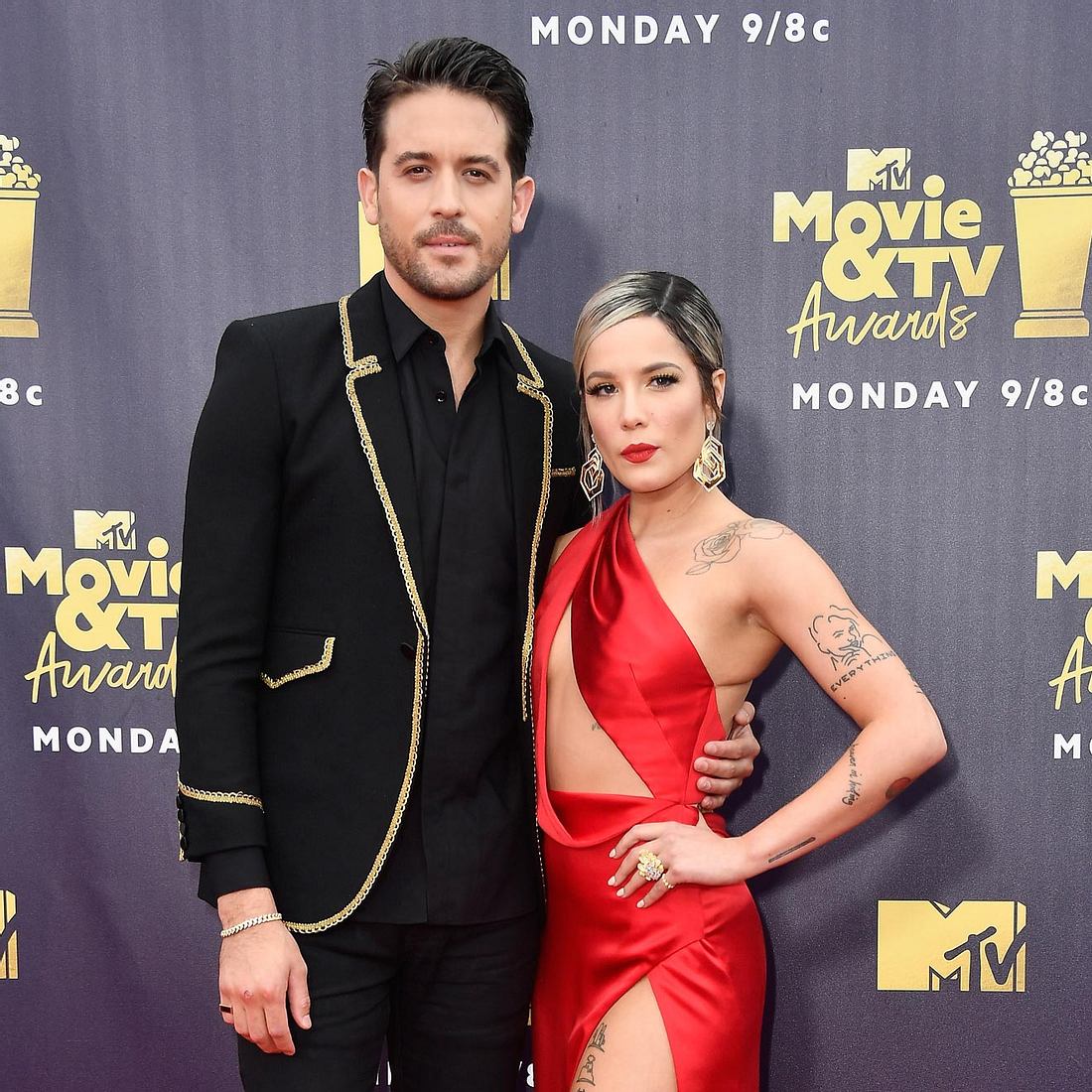 GEazy und Halsey knutschen auf der Bühne BRAVO
