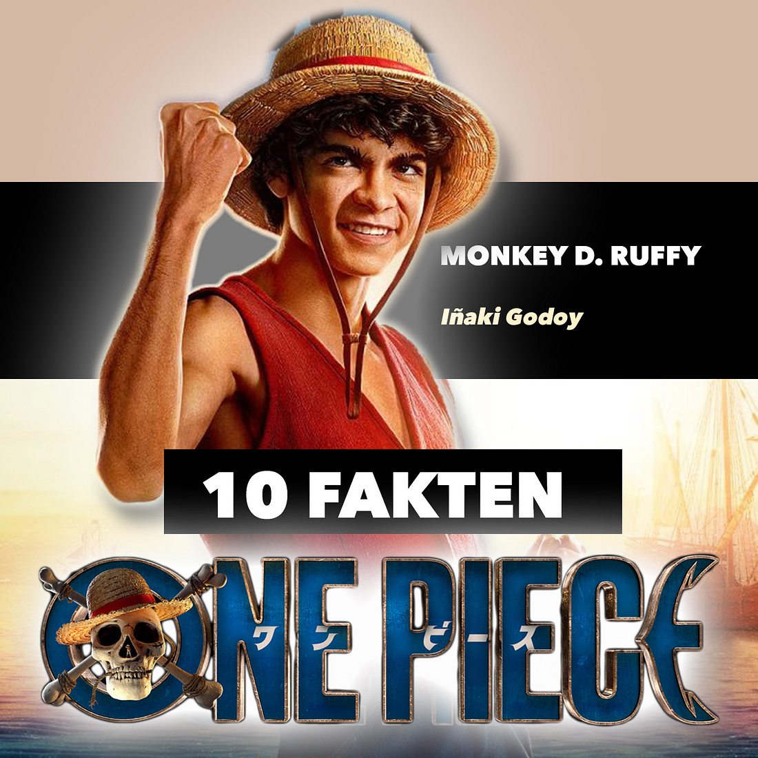 fakten Monkey D. Ruffy  Iñaki Godoy