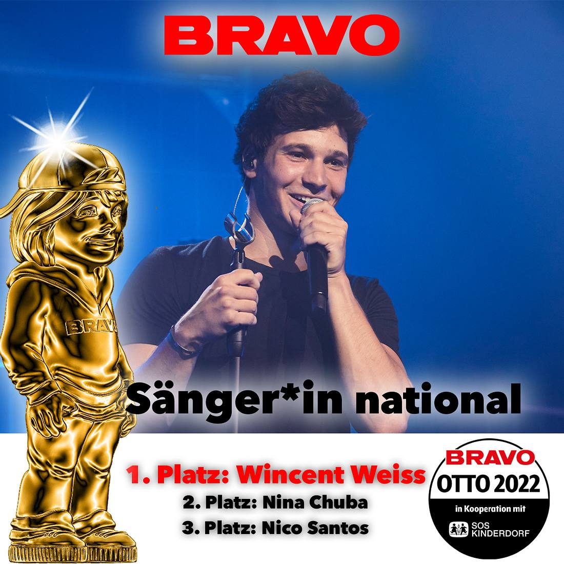 Otto 2022 Sieger Sänger national Otto 2022 Sieger Sänger national