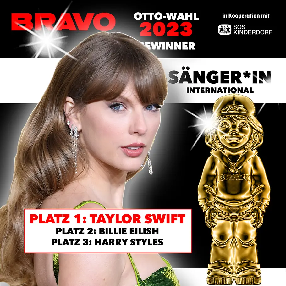 BRAVO Otto 2023 Taylor Swift BRAVO Otto 2023 Taylor Swift