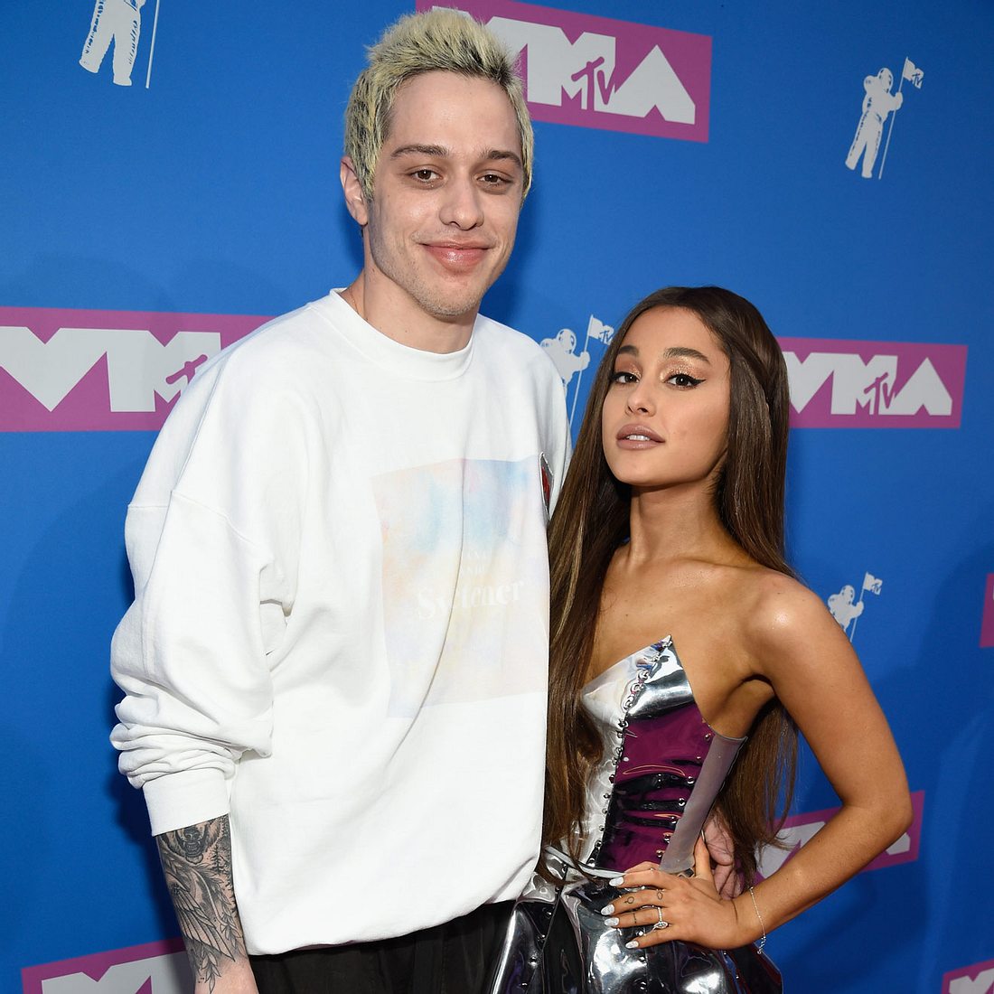 Bei den MTV Video Music Awards im august dieses Jahres waren Ariana Grande und Pete Davidson noch glücklich miteinander.