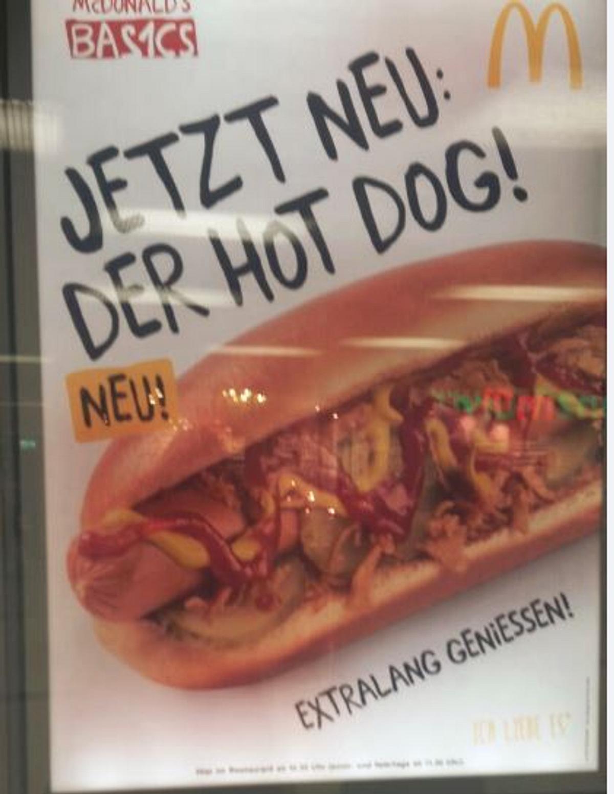 McDonald`s Hot Dog: In dieser Filiale und Stadt kannst du ihn kaufen!