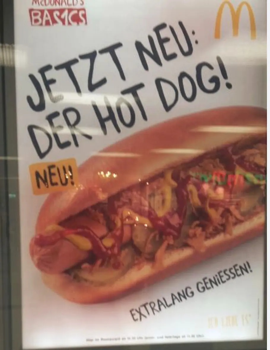 McDonald`s Hot Dog: In dieser Filiale und Stadt kannst du ihn kaufen!
