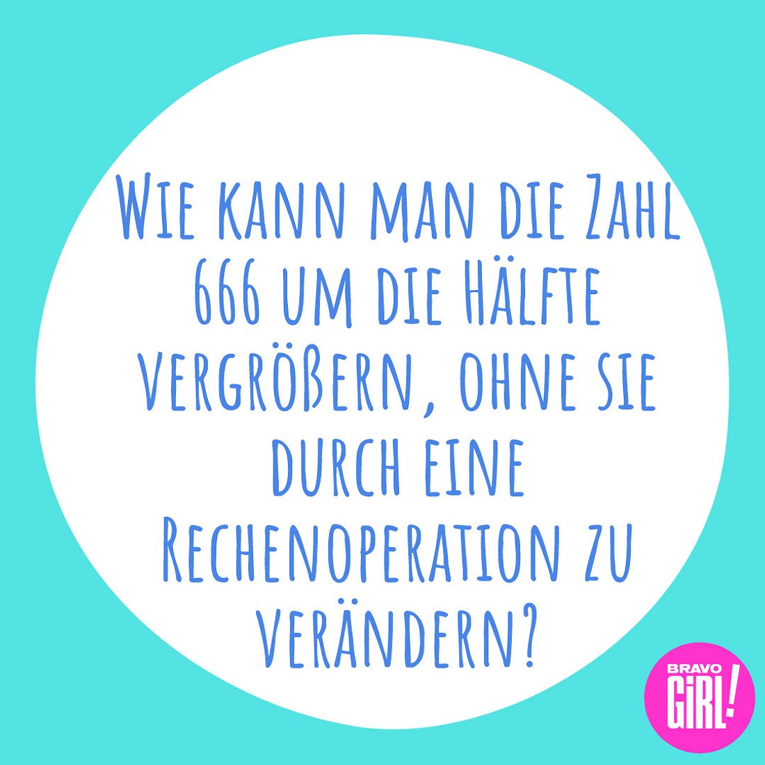 Hier Musst Du Nicht Rechnen, Sondern Denken! | Rätsel Oder Scherzfragen ...