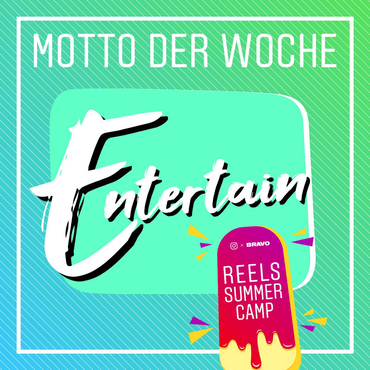 Die Aktionswoche ENTERTAIN geht vom 29.7 bis einschließlich 5.8.2020!