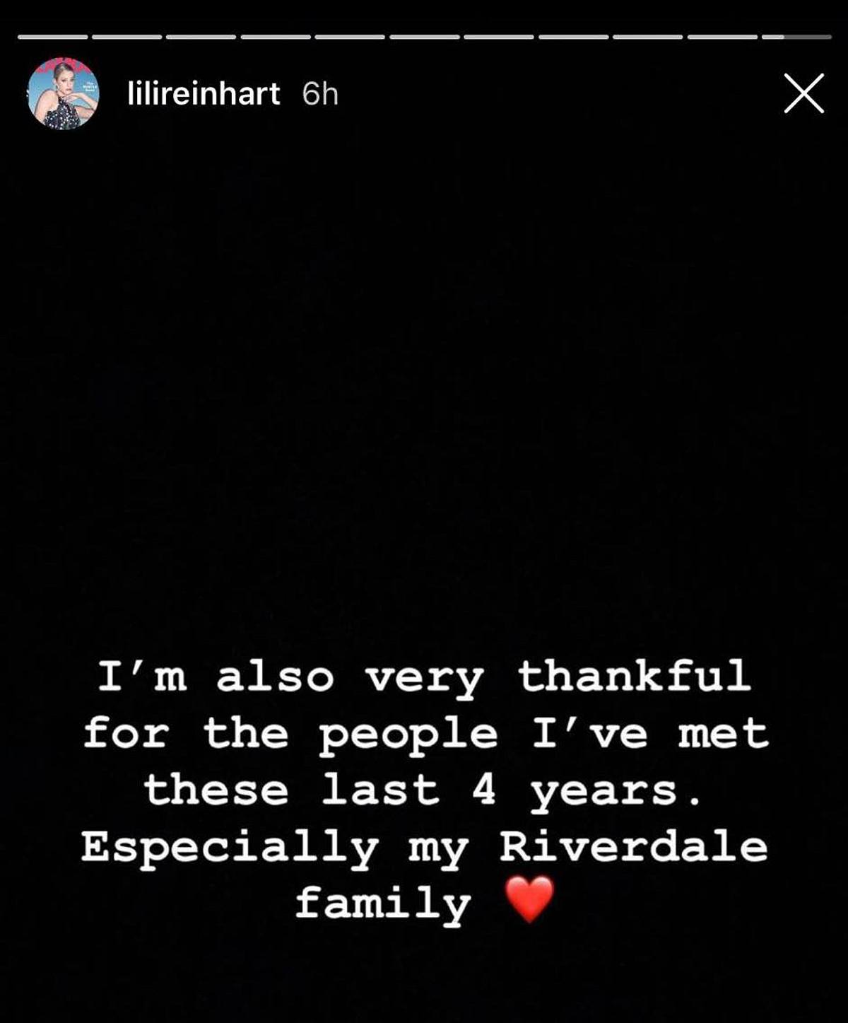 Riverdale-Star Lili Reinhart: Emotionales Geständnis auf Instagram