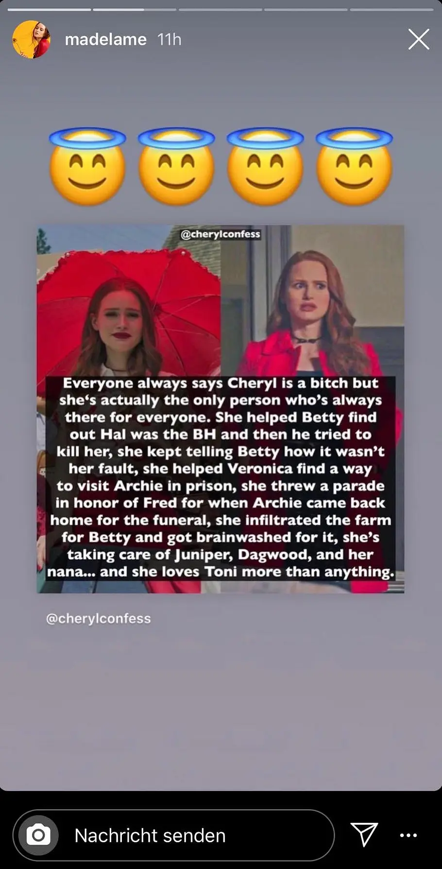 Riverdale-Star Madelaine Petsch: So tickt Cheryl Blossom wirklich