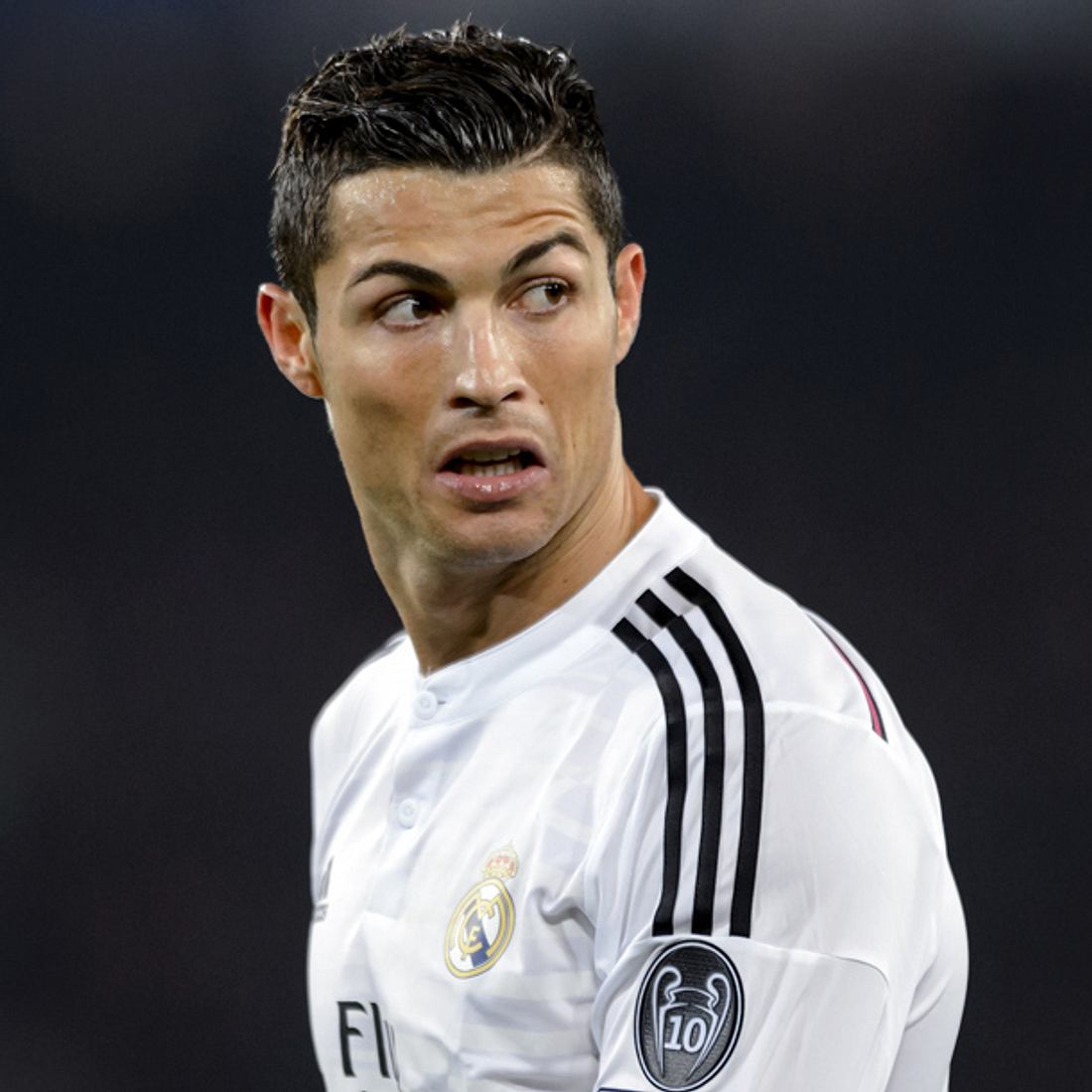 Cristiano Ronaldo hat den spektakulären Rabona Trick versucht.