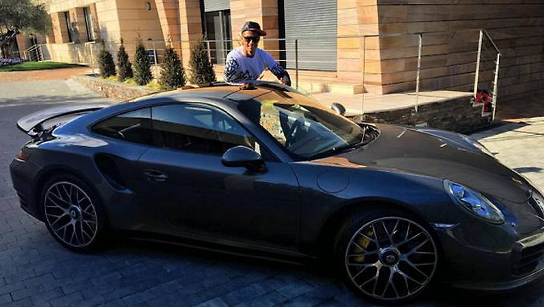 Ronaldo und sein neuer Porsche