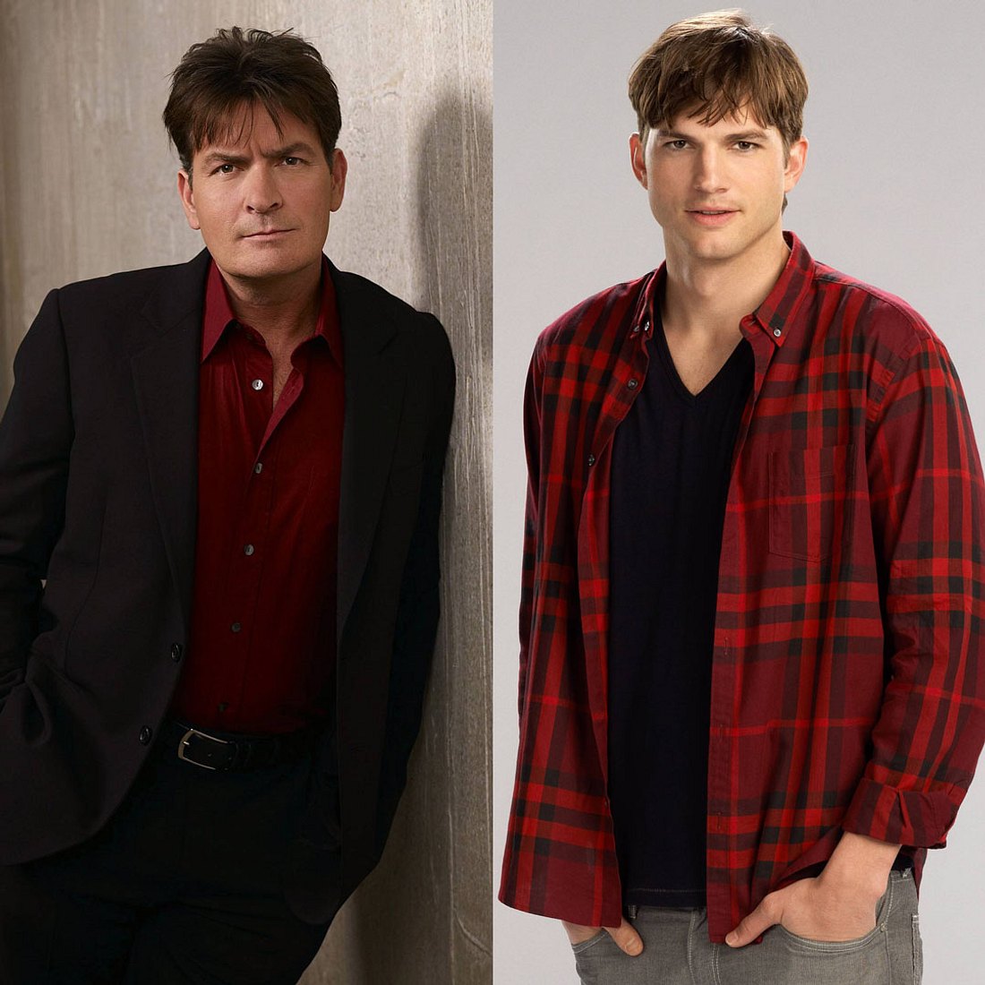 Schauspieler-Wechsel: Charlie Sheen bei „Two And A Half Men“ gefeuert und durch Ashton Kutcher ersetzt