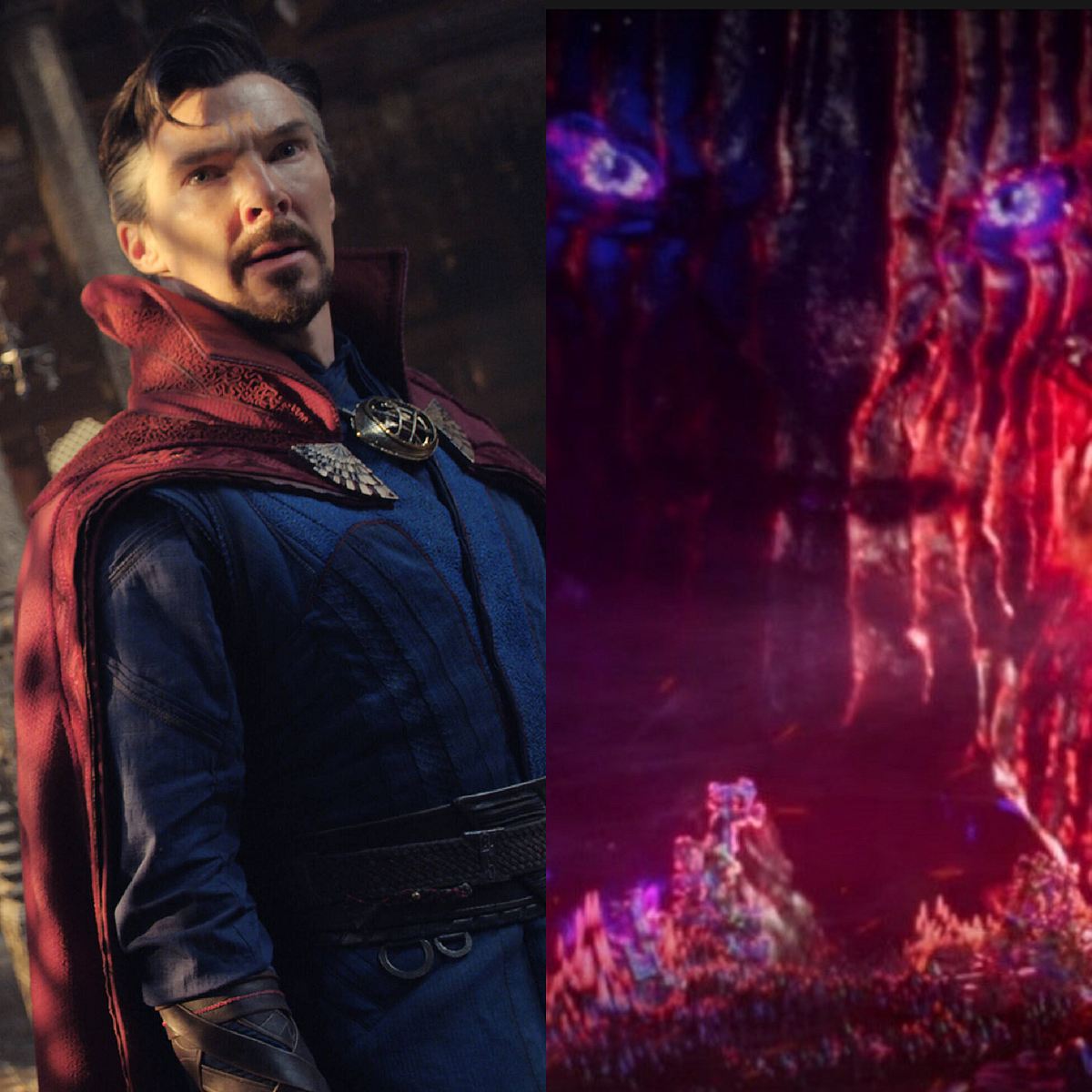 Schauspieler*innen mit mehreren Rollen: Benedict Cumberbatch in Dr. Strange