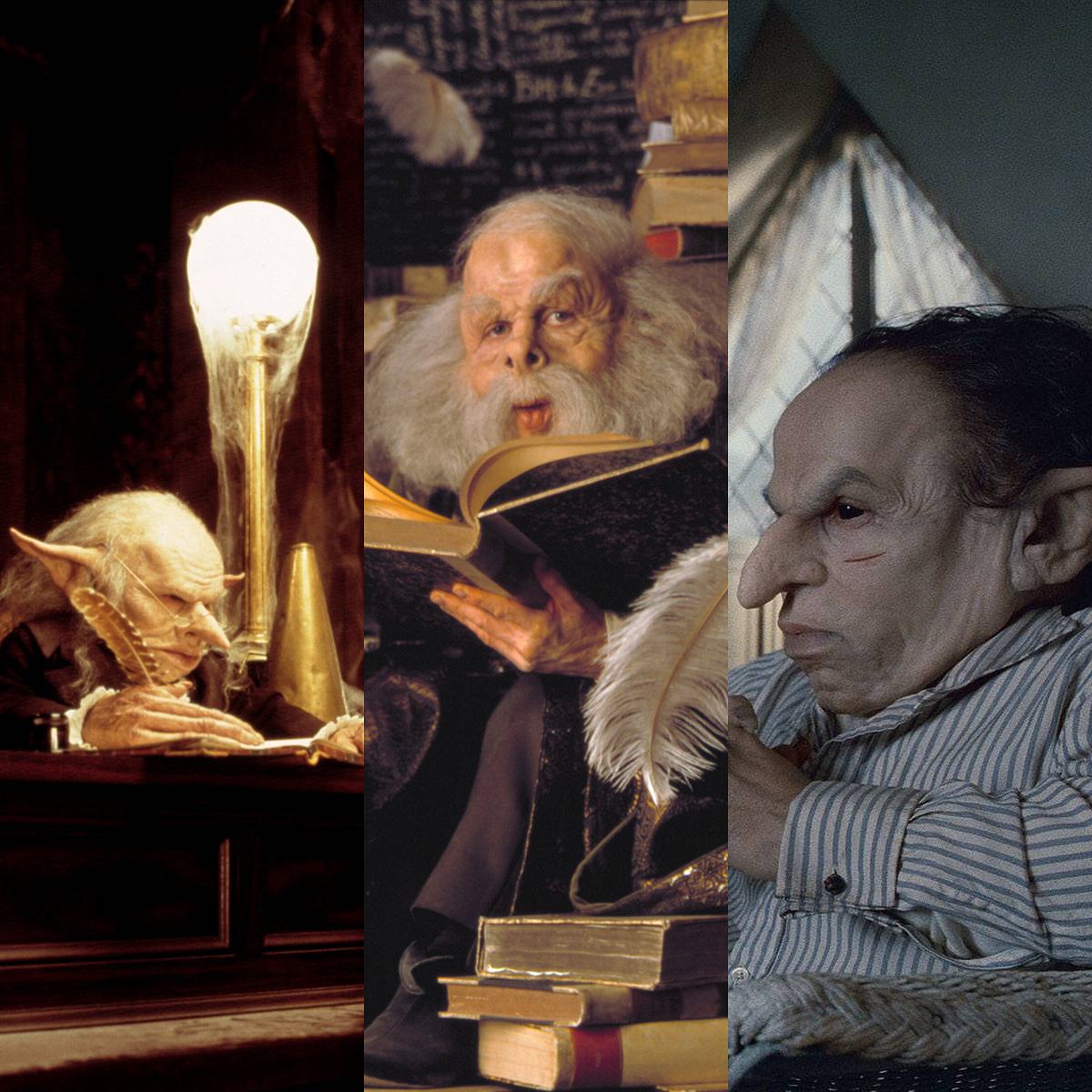 Schauspieler*innen mit mehreren Rollen: Warwick Davis in Harry Potter