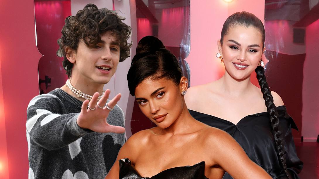 Selena Gomez_Timothee Chalamet_Kylie Jenner - Foto: getty Images: Cindy Ord/ANDREAS SOLARO/MICHAEL TRAN/