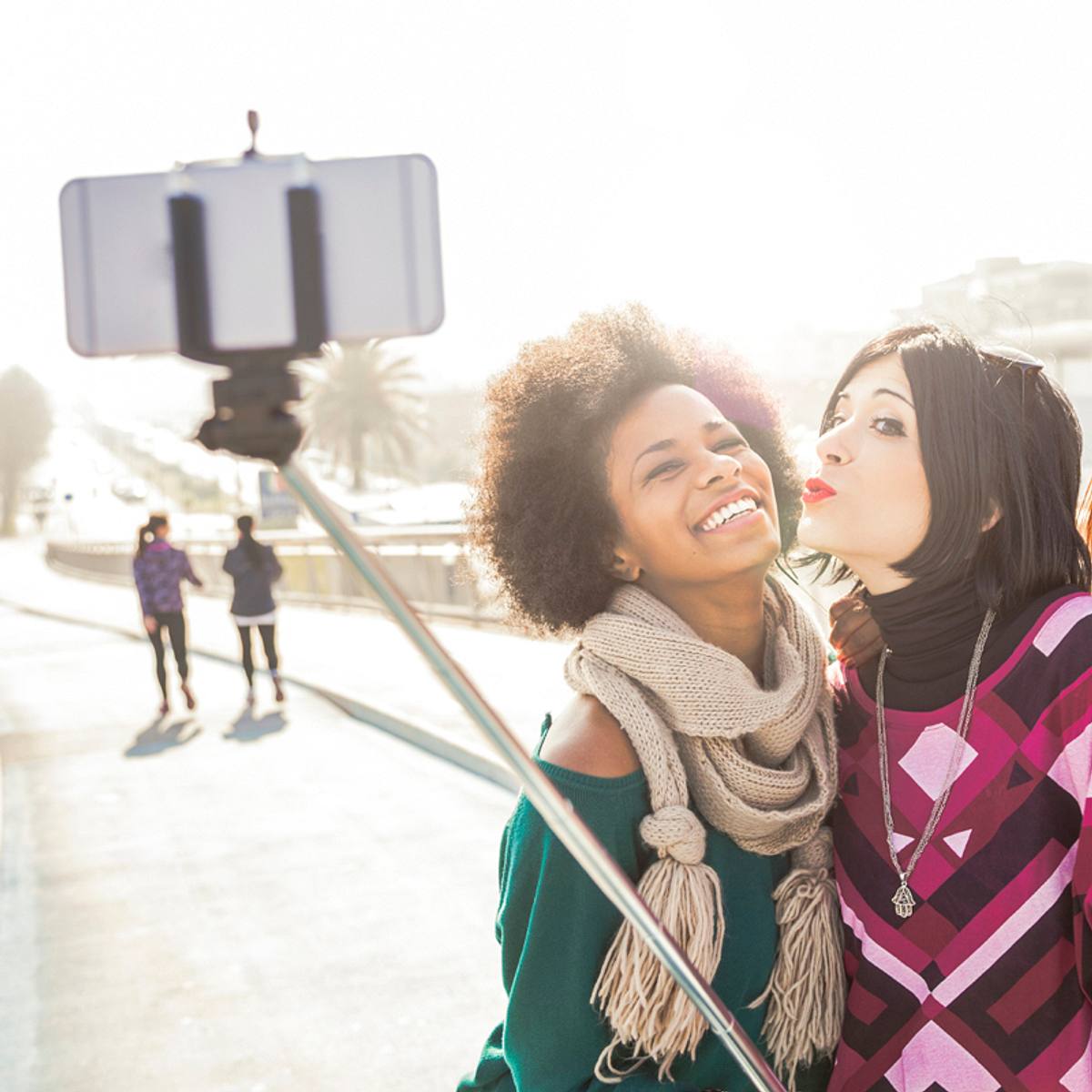 Der neue Selfie Stick ist einfach crazy!