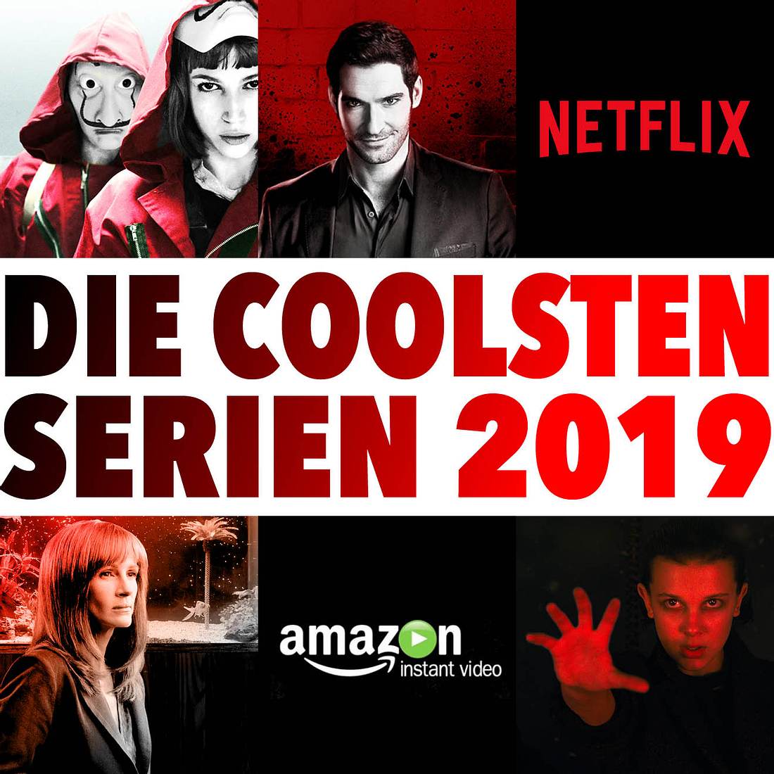 Die besten Netflix- und Amazon-Serien 2019!