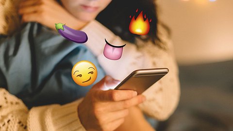 Sexting-Emojis: Was bedeuten diese Symbole? - Foto: martin-dm / Emojiisland / iStockphotos