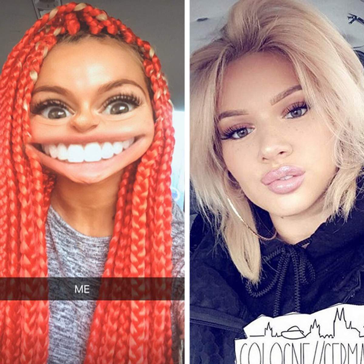 Shirin David trägt rote Rastazöpfe!