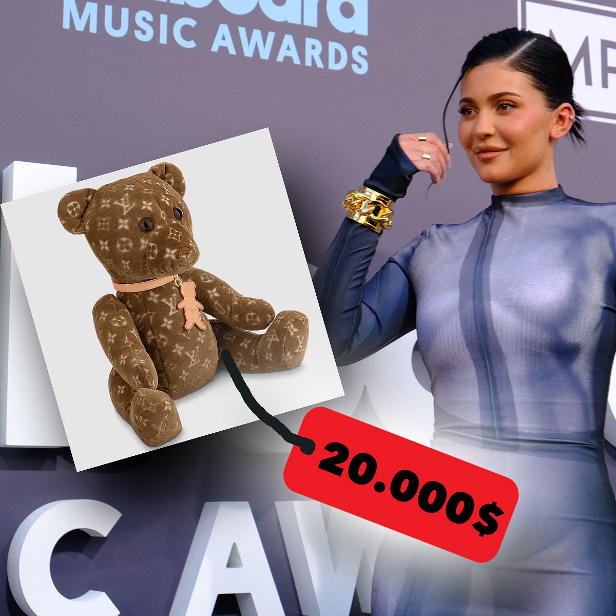 Shopping sünden kylie Jenner louis Vuitton Teddy
