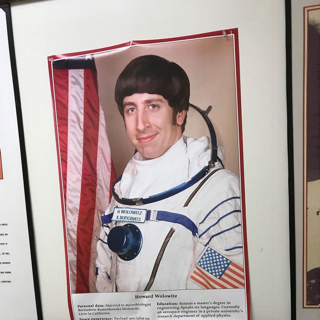 Sinnlose Momente bei The Big Bang Theory: Howard Astronauten-Chancen