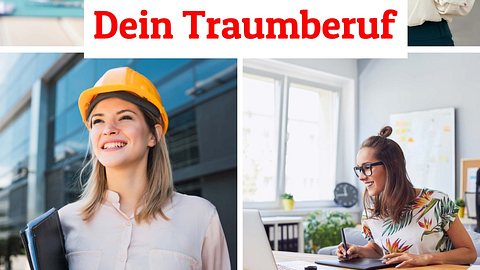 Träume zu haben ist wichtig, auch was deinen Beruf angeht! Wo siehst du dich in deiner Zukunft? - Foto: ©baranq - stock.adobe.com/ stock.adobe.com/Mego-studio/ stock.adobe.com/ enets_tan/  stock.adobe.com/ Svitlana