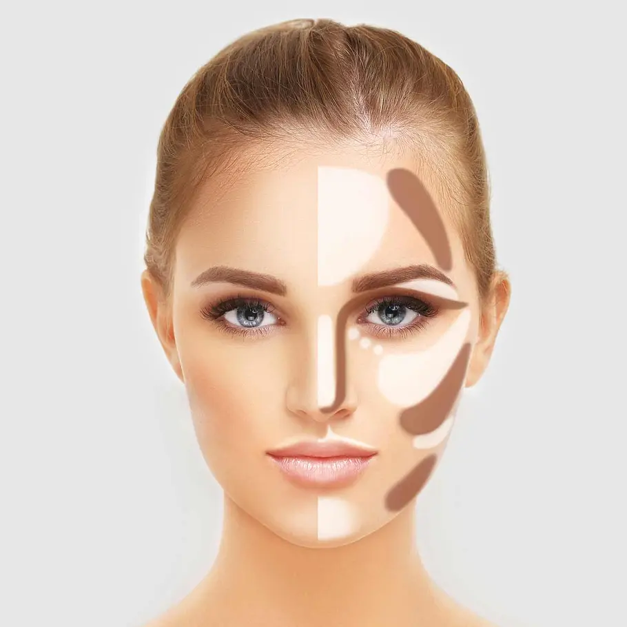 So geht Contouring richtig: Gesichtsformen