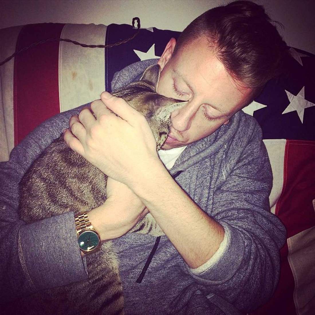 So heißen die Haustiere der Stars auf Instagram Macklemore