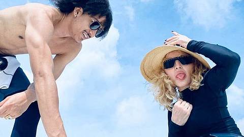 Star-Couples mit großem Altersunterschied Madonna und Ahlamalik Williams