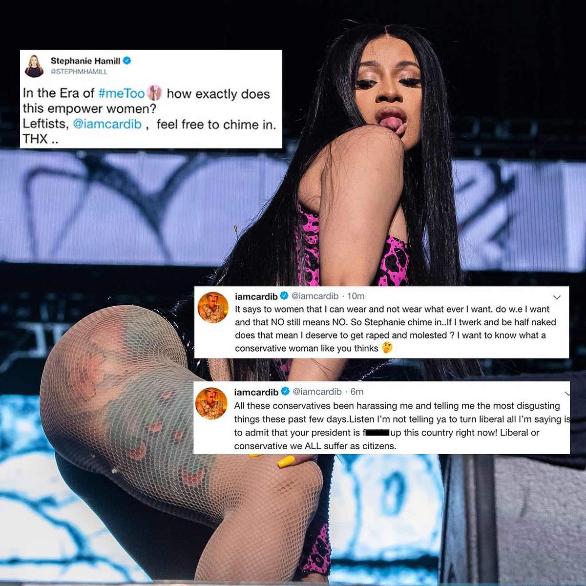 Star-Konter, die Hater zum Schweigen brachten Cardi B