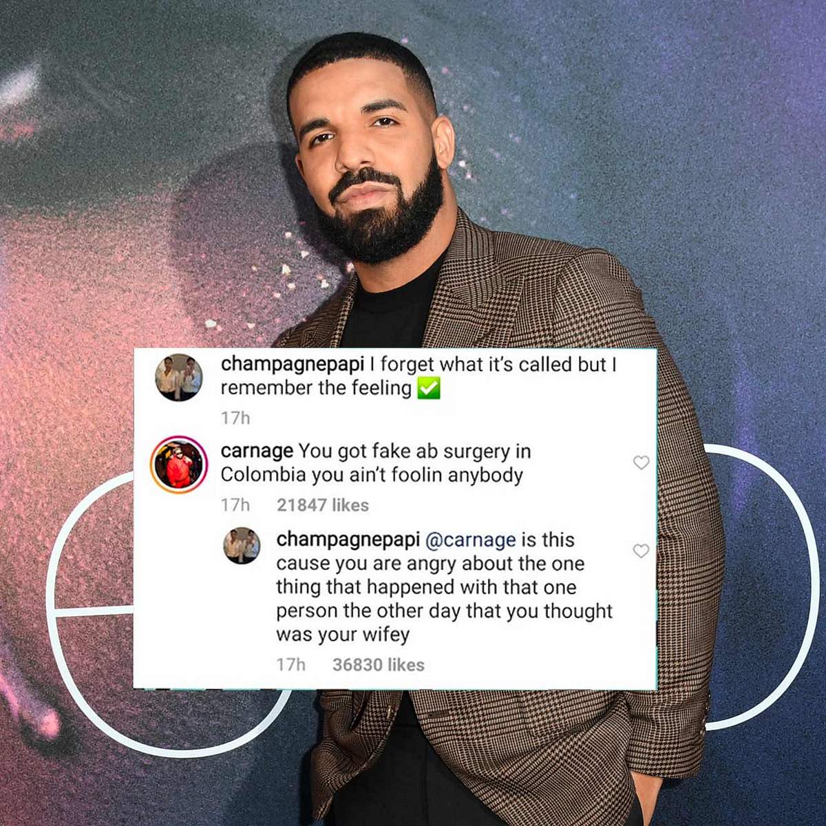 Star-Konter, die Hater zum Schweigen brachten Drake