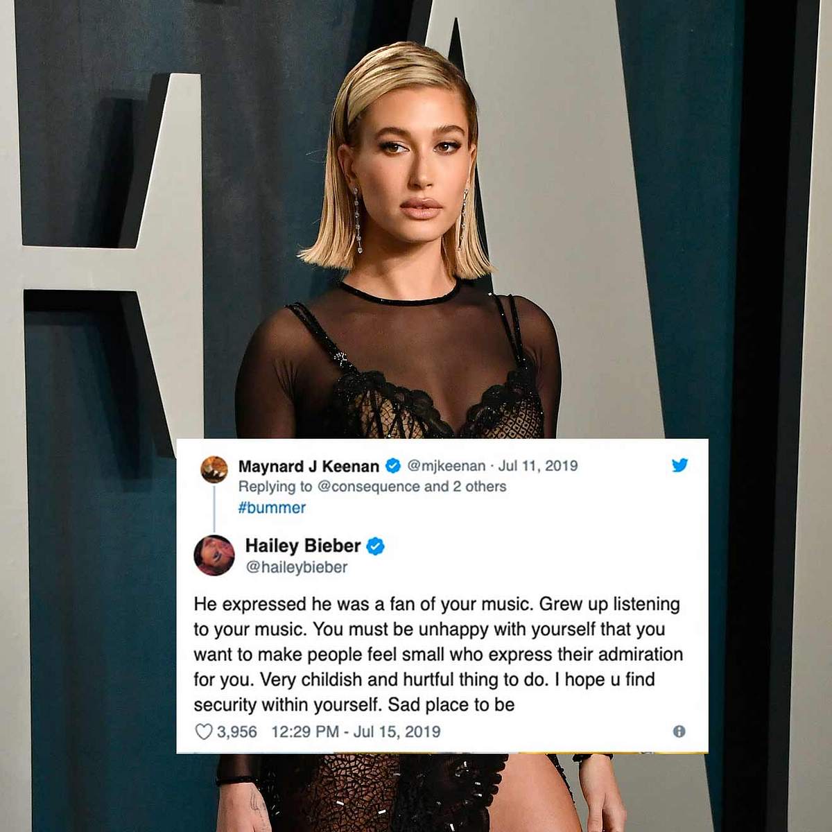 Star-Konter, die Hater zum Schweigen brachten Hailey Bieber