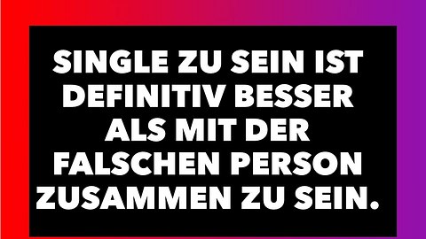 Starke Single-Sprüche für jede Gelegenheit: Single sein - Foto: BRAVO.de