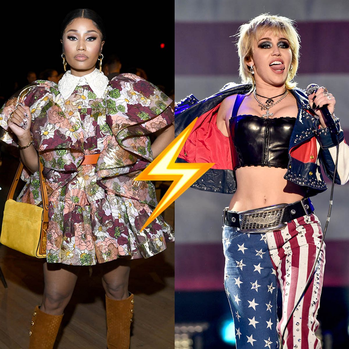 Stars beschimpfen Stars: Nicki Minaj beleidigt Miley Cyrus