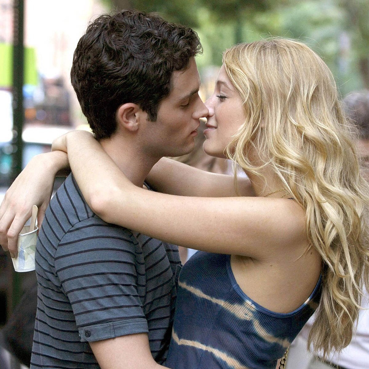 Stars, die sich trotz Trennung küssen: Blake Lively & Penn Badgley in Gossip Girl