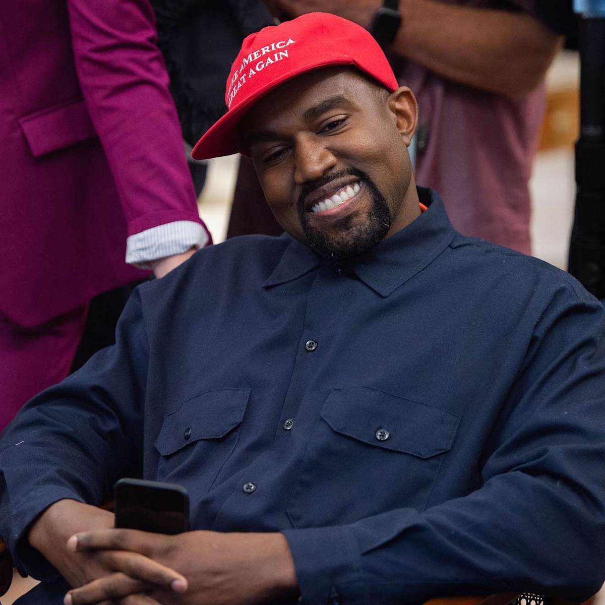 Stars, die Trump wählen Kanye West